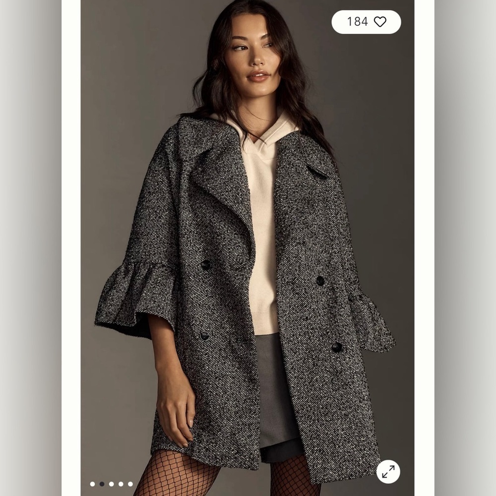 Anthropologie Femme Peacoat